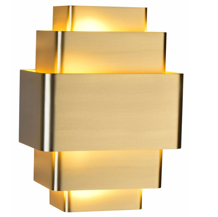 Artdelight Wandlamp Layers Brons Up & Down 27.5x20cm excl. 3 x G9