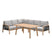 Garden Impressions San Capri lounge dining set 5-delig -aluminium