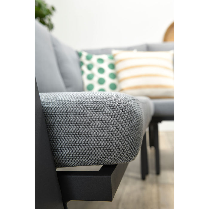 Garden Impressions Andrea L|D set links carbon black licht grijs