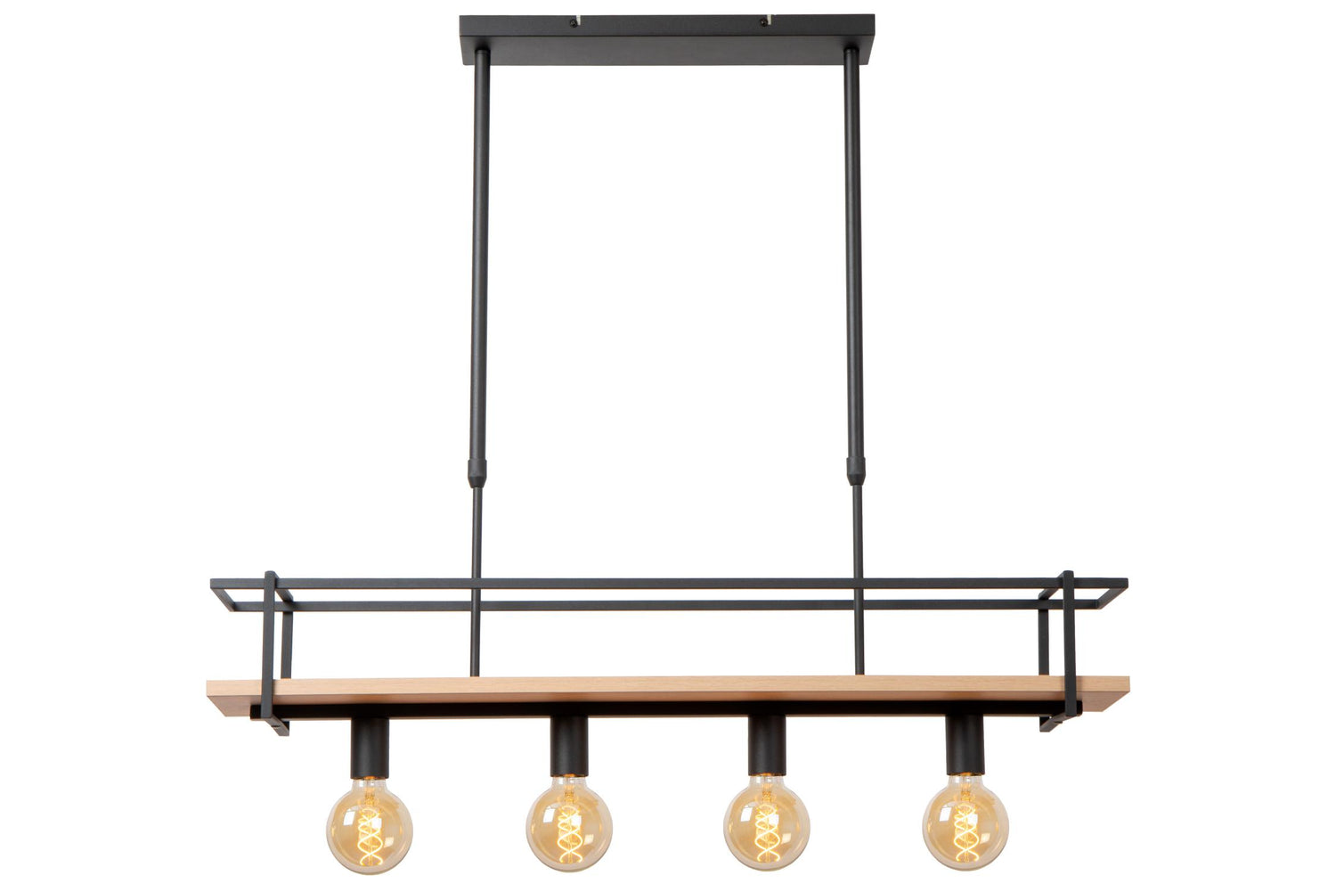 Lucide MILONGA Hanglamp - Zwart