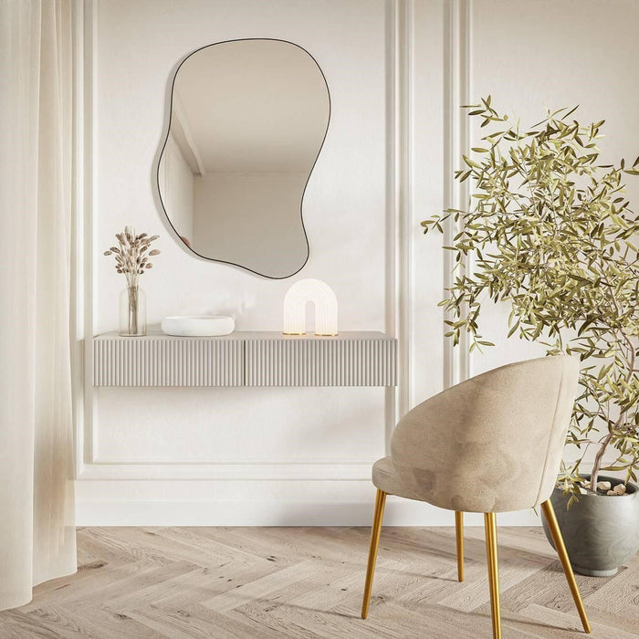 NADUVI Collection Vesper Kaptafel Zwevend - Greige