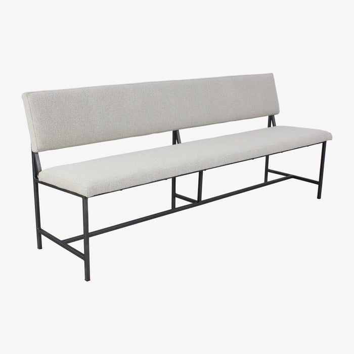 by fonQ Spare Eetkamerbank - B 200 cm - Naturel
