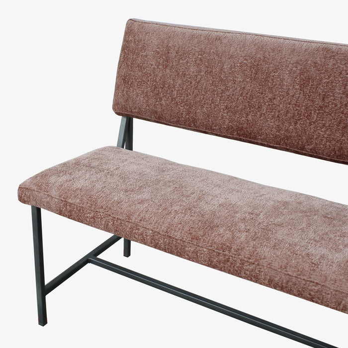 by fonQ Spare Eetkamerbank - B 180 cm - Flamingo