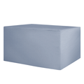 Beliani - CHUVA - Beschermhoes wicker lounge XXL - Blauw - Polyester