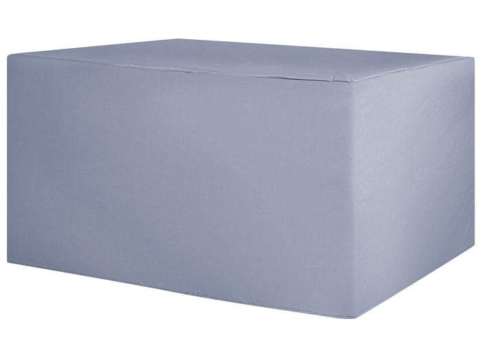 Beliani - CHUVA - Beschermhoes wicker lounge XXL - Blauw - Polyester