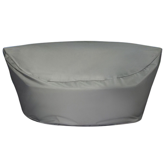 Beliani-CHUVA-Beschermhoes voor strandkorf SYLT Lux-Grijs -Polyester
