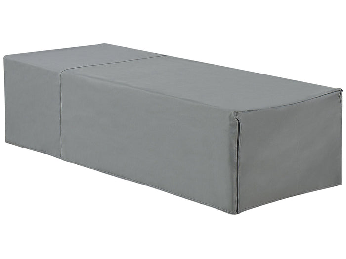 Beliani - CHUVA - Beschermhoes voor ligstoelen - Grijs - Polyester