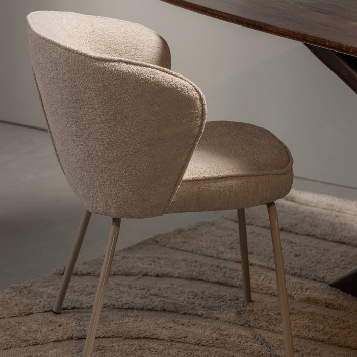 WOOOD Admit Eetkamerstoel - Pebble