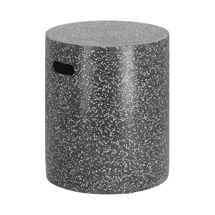 Kave Home - Jenell kruk zwart terrazzo Ø 35 cm