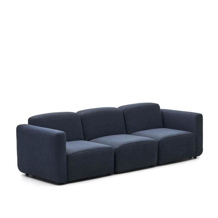 Kave Home - Neom modulaire bank 3 zits blauw 263 cm