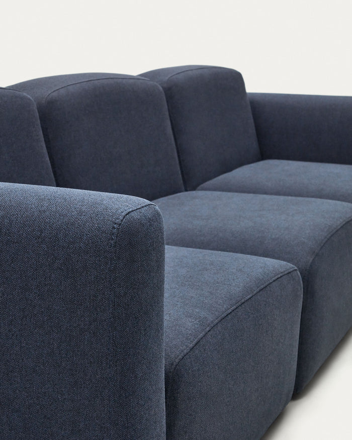 Kave Home - Neom modulaire bank 3 zits blauw 263 cm