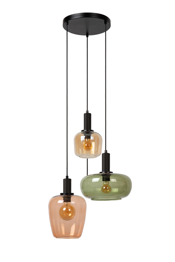 Lucide ILONA Hanglamp - Zwart