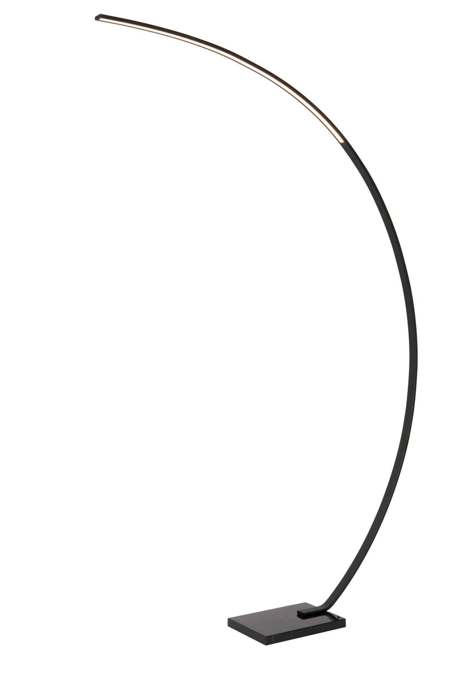 Lucide CURVE Booglamp - Zwart