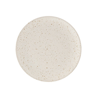 by fonQ Mixed Ceramics Gebaksbordjes 4st. - Ø 17 cm - Crème