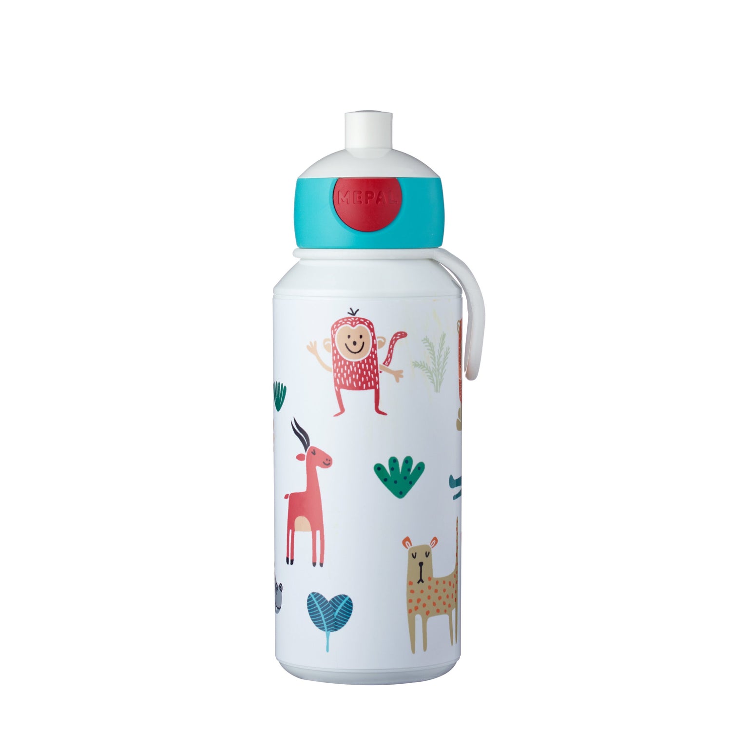 Drinkfles pop-up Campus 400 ml - Animal Friends