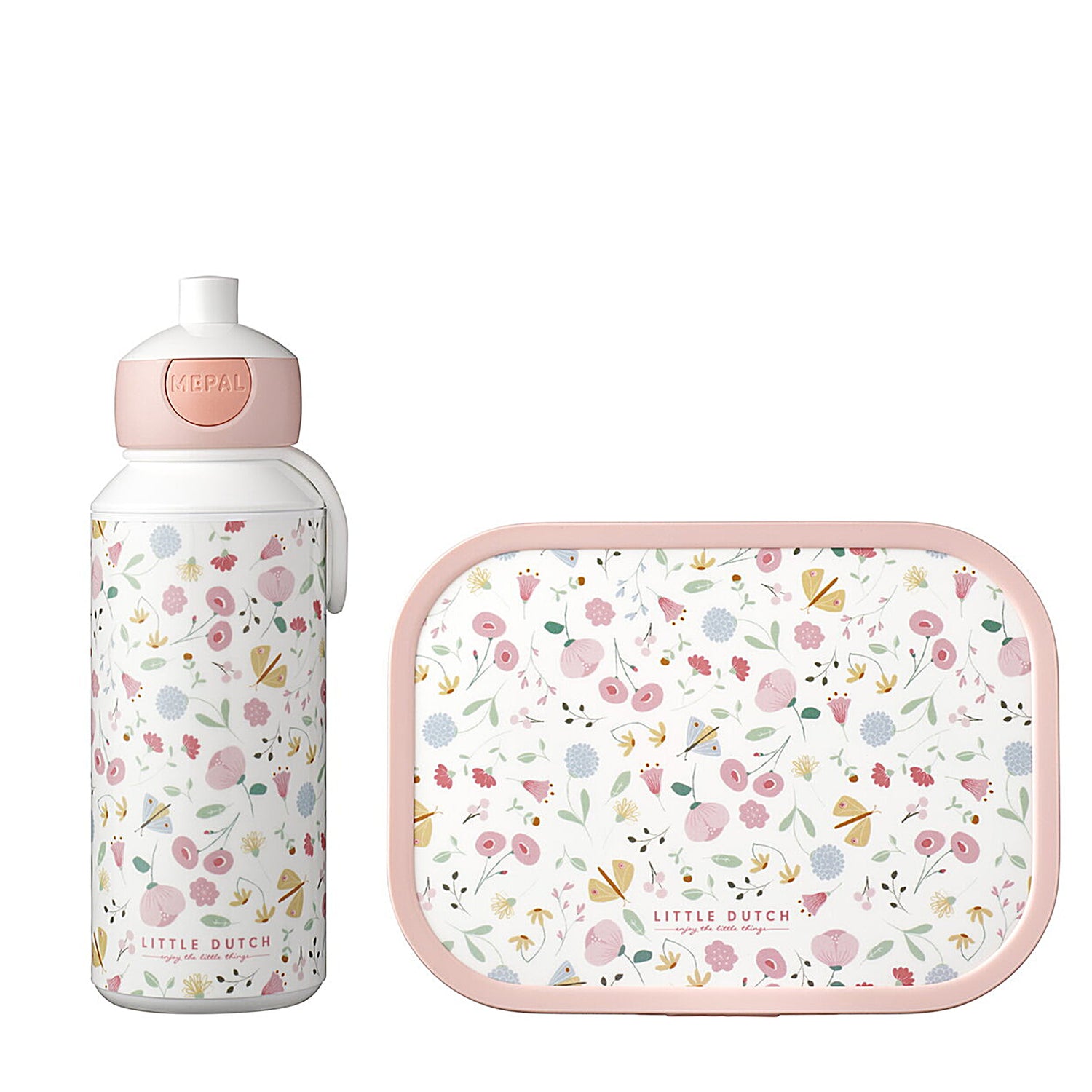 Mepal | Lunchset | Little Dutch Flowers | Inclusief drinkfles en lunc
