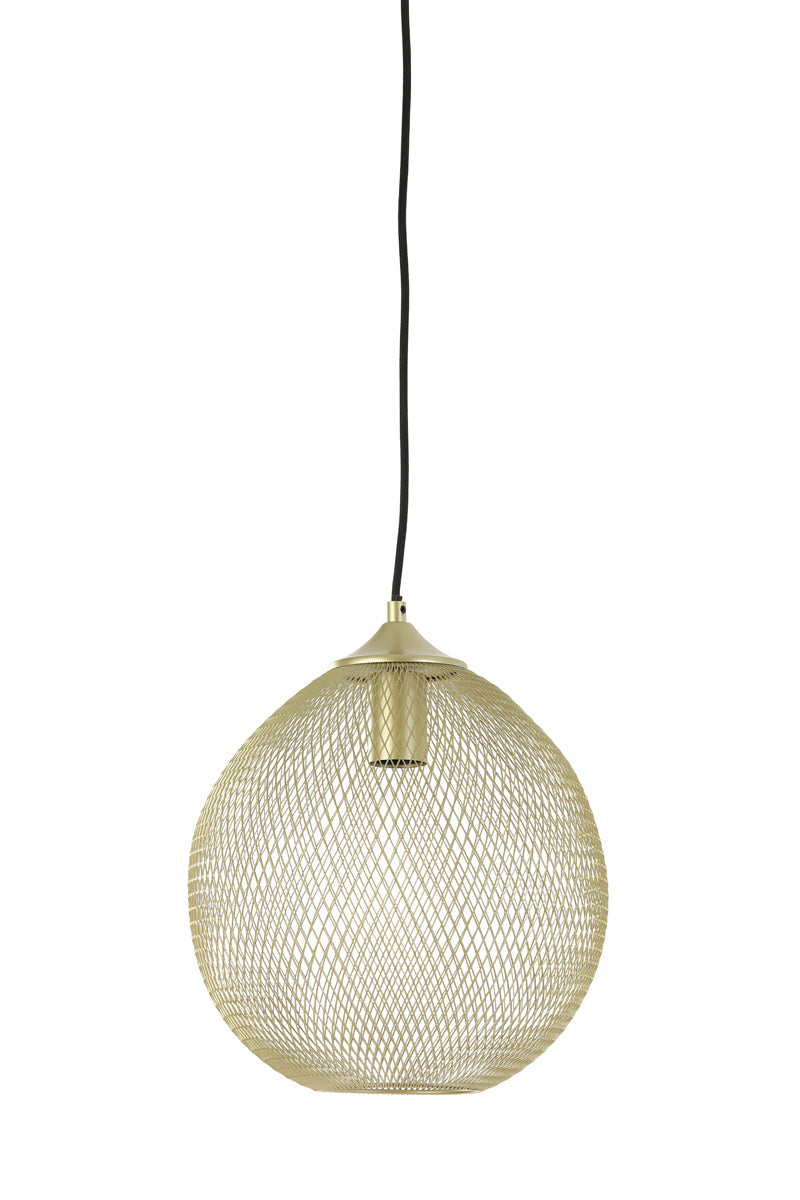Light & Living - Hanglamp MOROC - Ø30x35cm - Goud