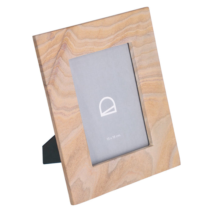 Kave Home - Fotolijst Siriana roze 25 x 20 cm