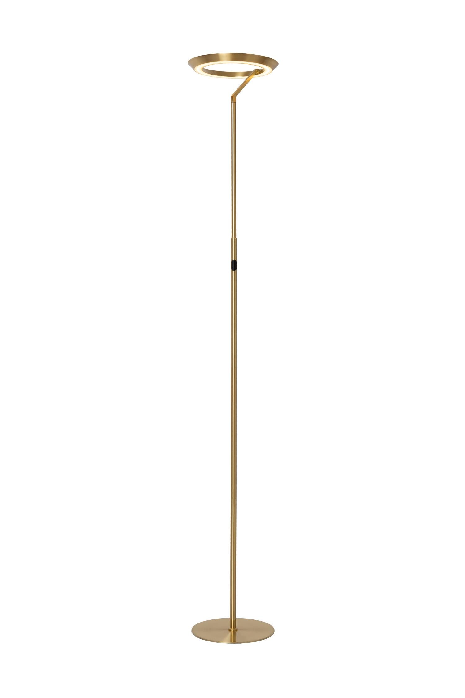 Lucide CELESTE Vloerlamp - Mat Goud | Messing