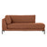 vtwonen Couple Lounge Bank Element Rechts - Polyester - Rust
