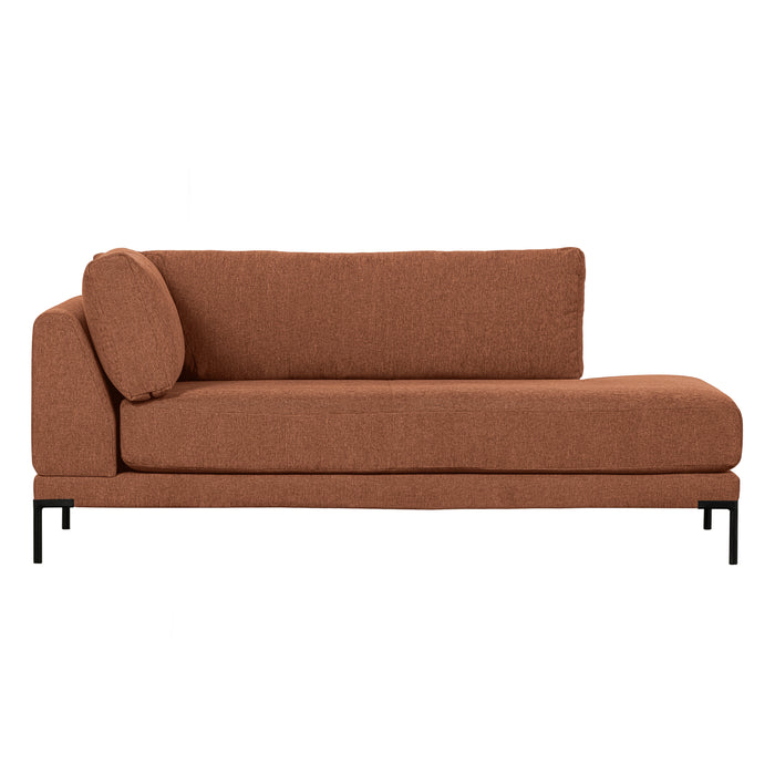 vtwonen Couple Lounge Bank Element Rechts - Polyester - Rust