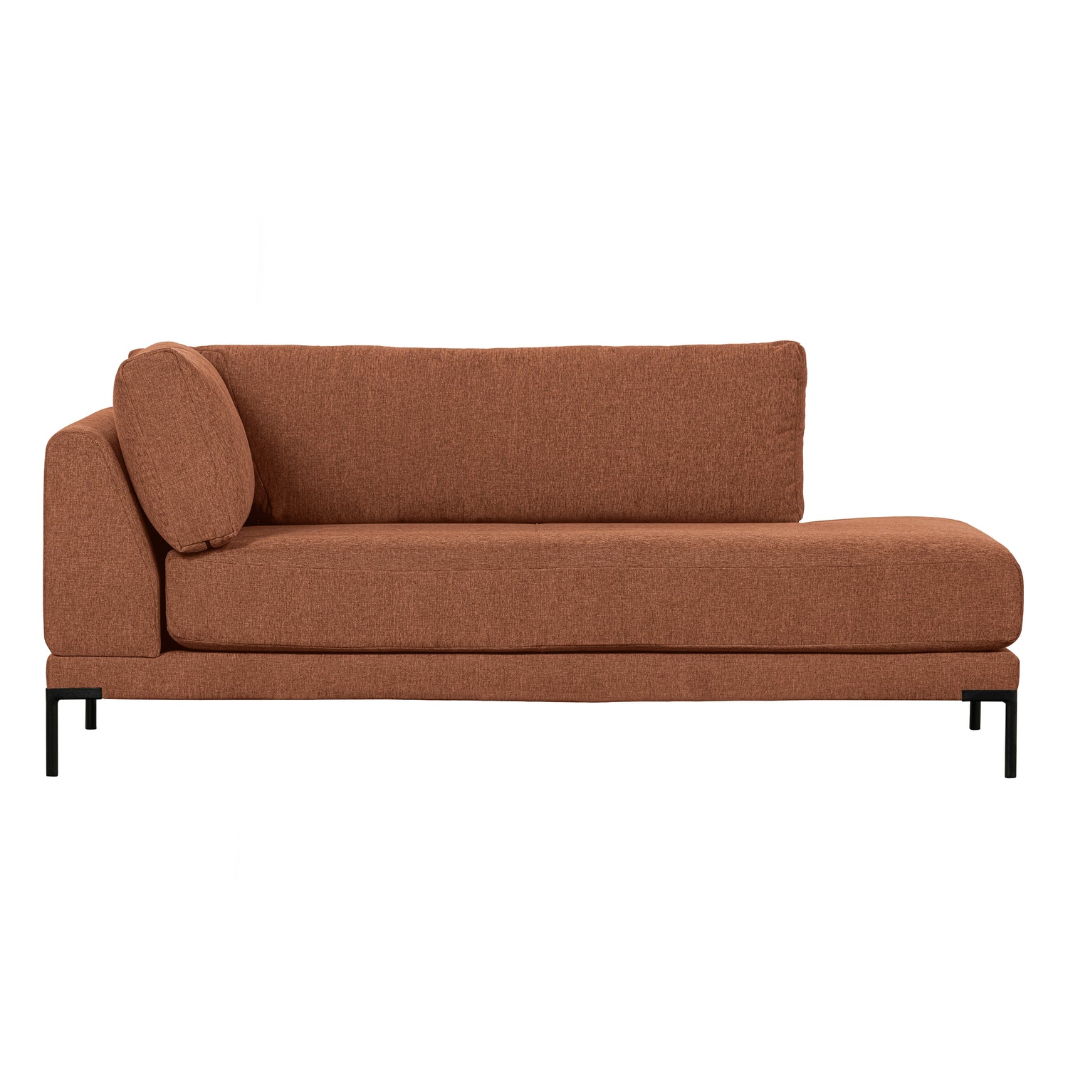 vtwonen Couple Lounge Bank Element Rechts - Polyester - Rust