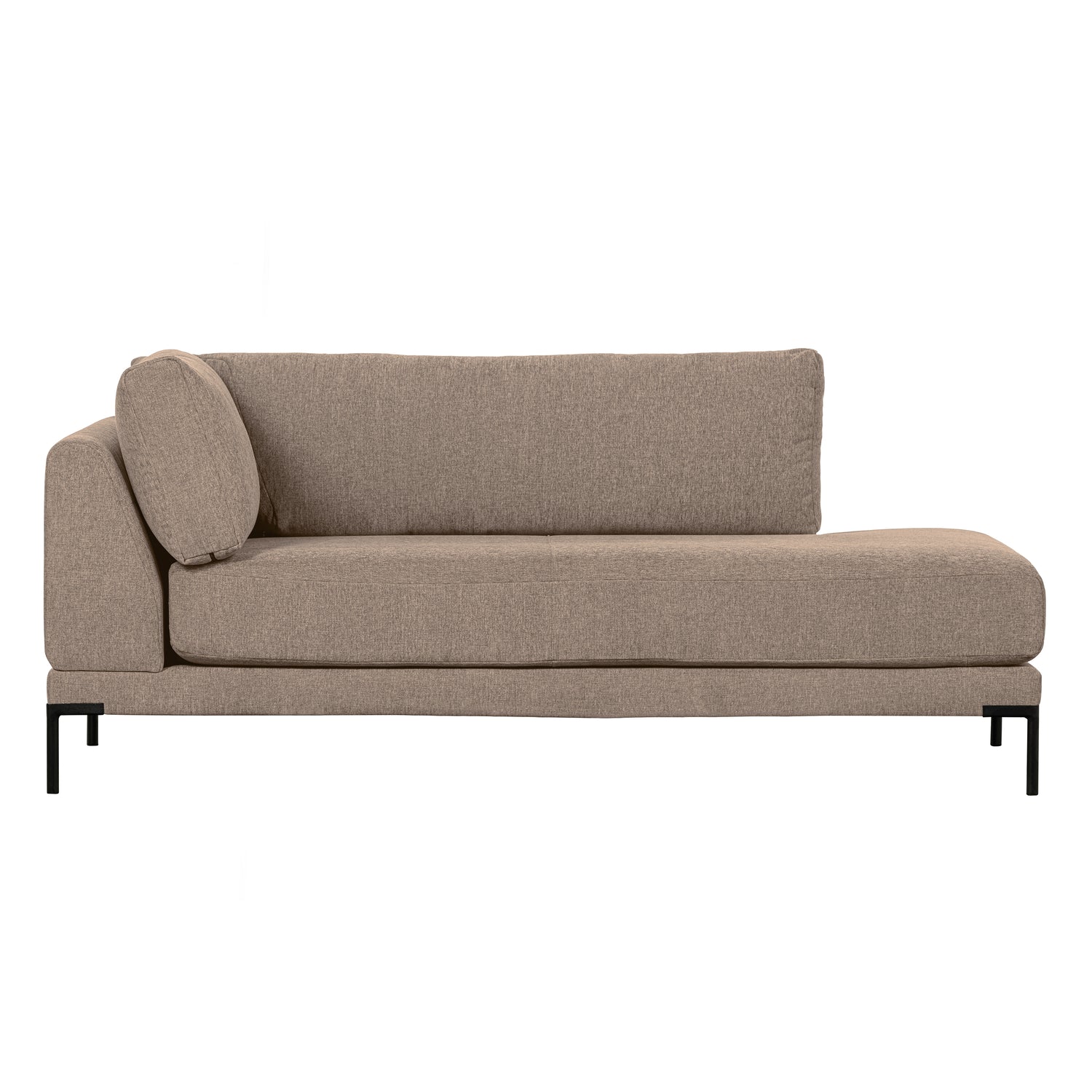 vtwonen Couple Lounge Bank Element Rechts - Polyester - Mud