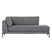 vtwonen Couple Lounge Bank Element Rechts - Polyester - Denim