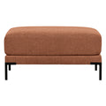 vtwonen Couple Poef - Polyester - Rust Melange - 44x50x100