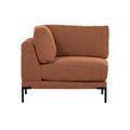 vtwonen Couple Bank Hoekelement - Polyester - Rust Melange