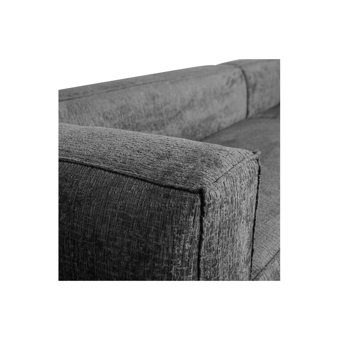 WOOOD Bean Hoekbank met Chaise Longue Rechts - Velvet - Cloud Sky