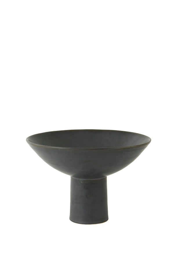 Light & Living - Schaal LEVANI - Ø28x18.5cm - Zwart