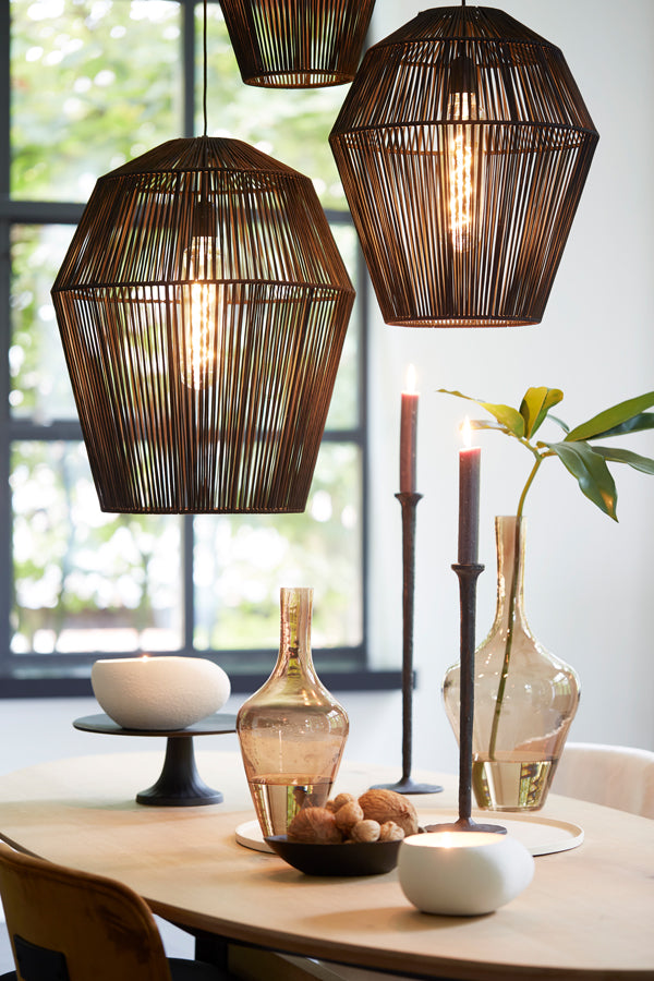 Light & Living - Schaal BENJAMIN - 35x25x5.5cm - Zwart