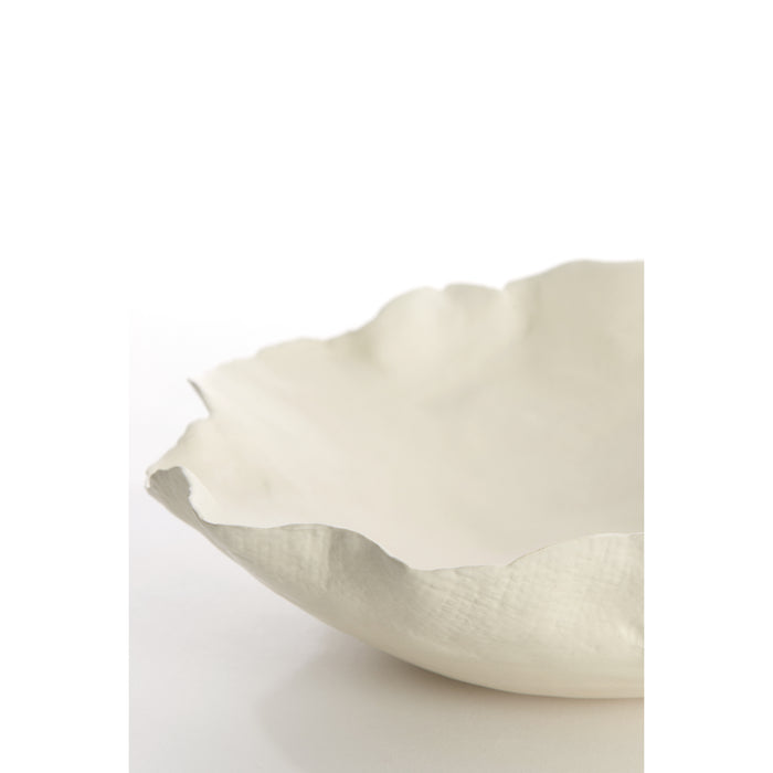 Light & Living - Schaal BANDA - 34x31x11cm - Wit