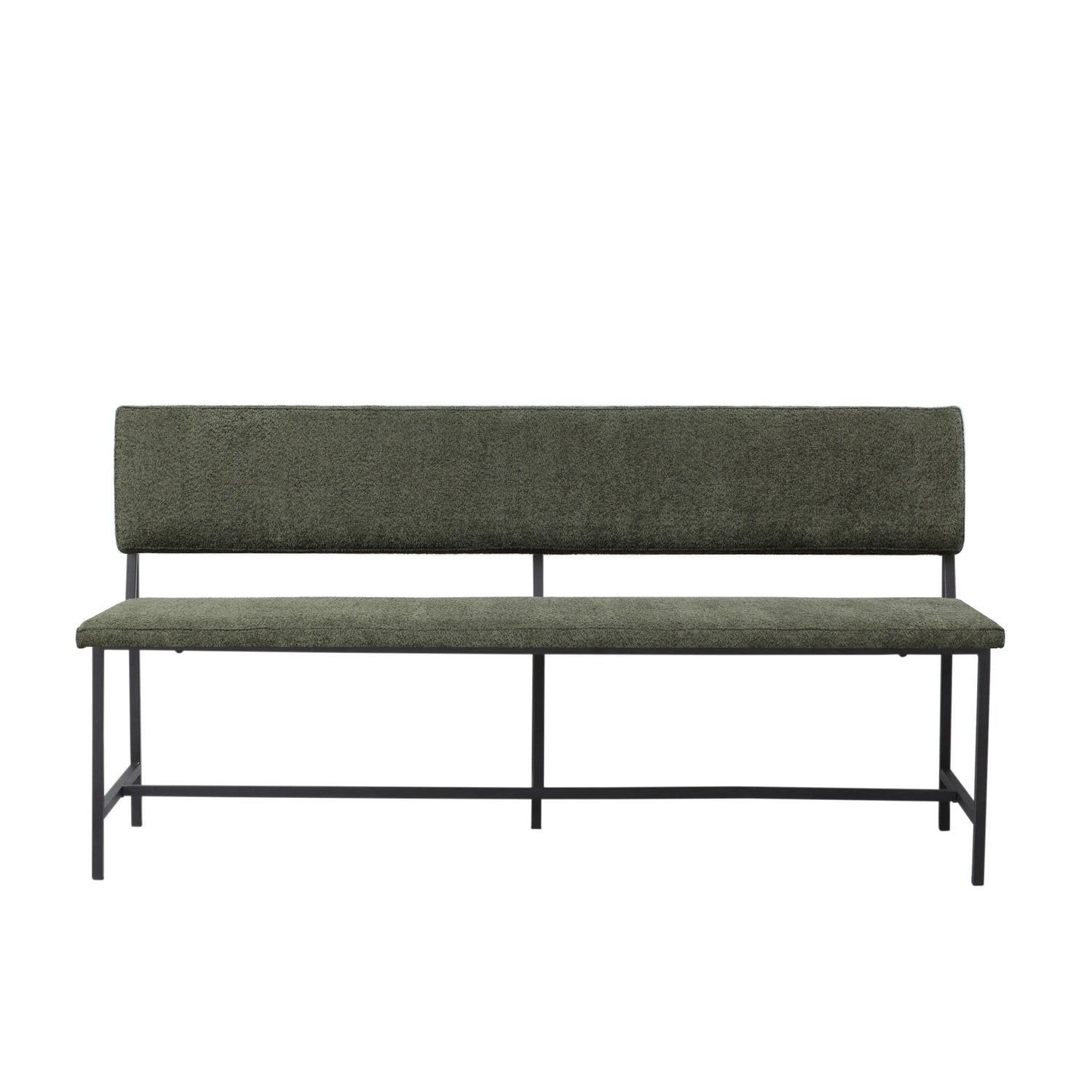 by fonQ Spare Eetkamerbank - B 220 cm - Winter Moss