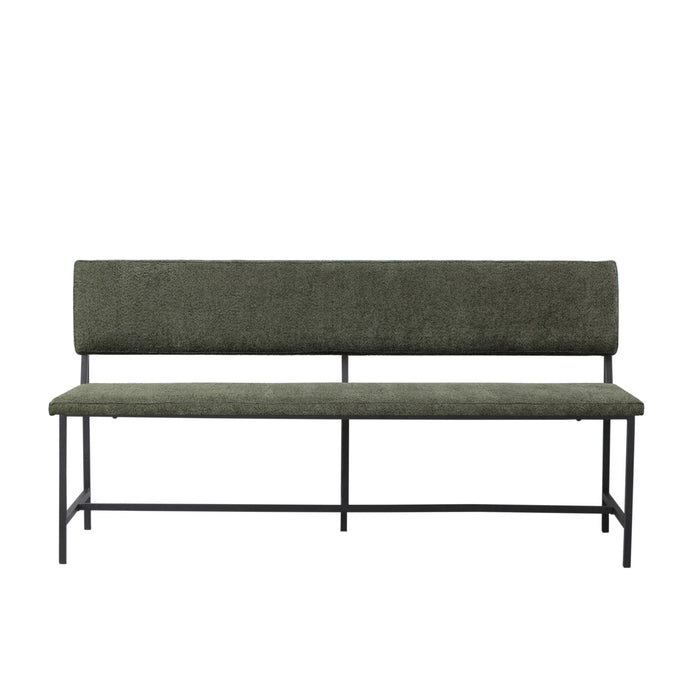 by fonQ Spare Eetkamerbank - B 180 cm - Winter Moss