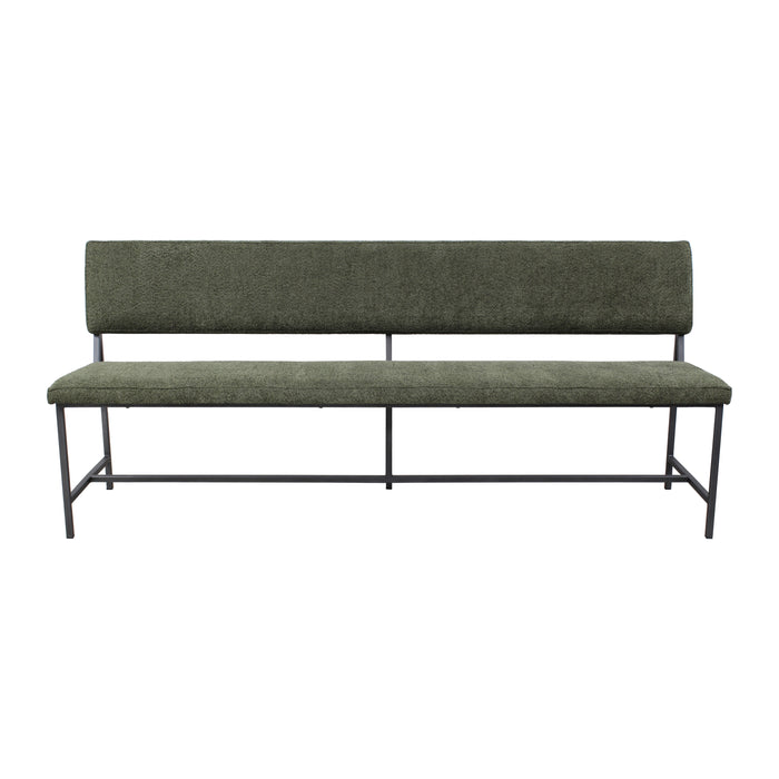 by fonQ Spare Eetkamerbank - B 180 cm - Winter Moss