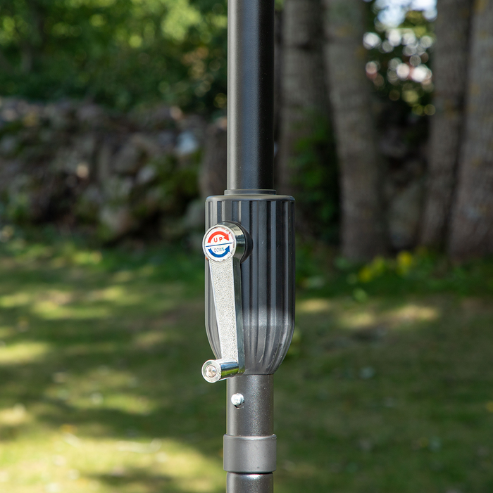 Nest outdoor Einar Parasol Ø 270 cm - Wit
