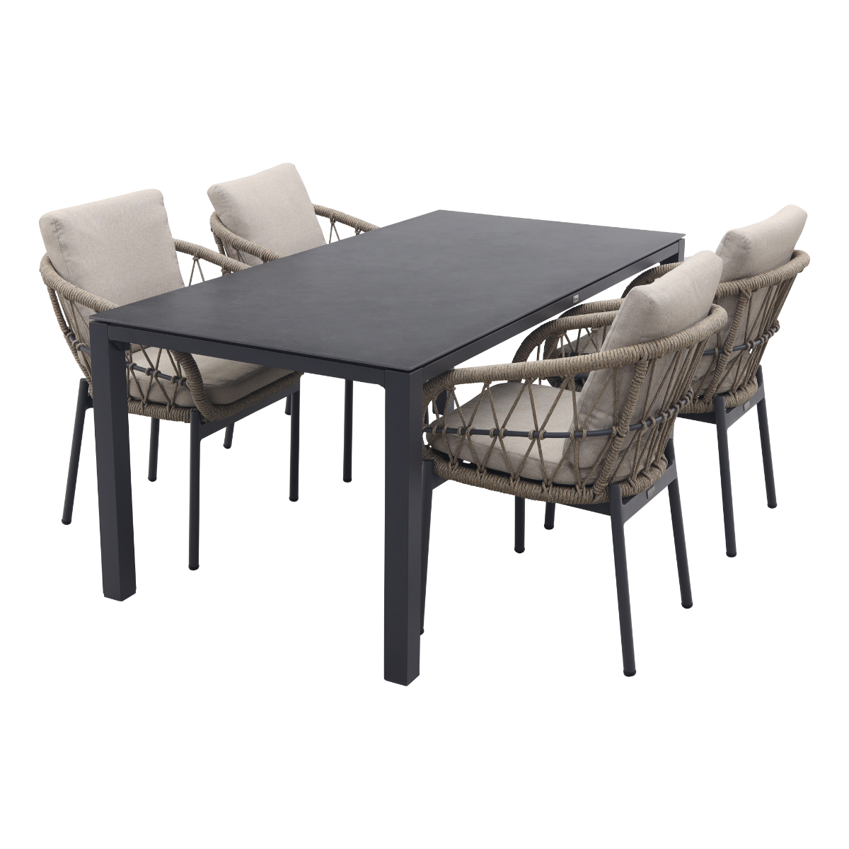 VDG Julia|Chaneo tuinset - 180x90 cm. - 5-delig