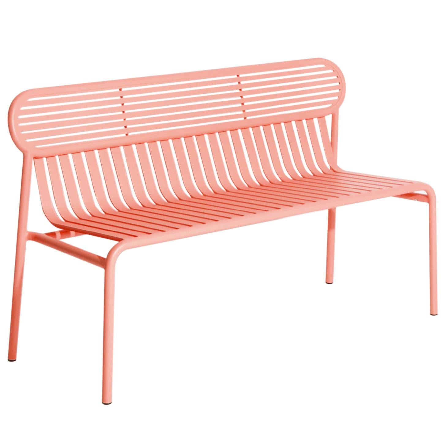 Petite Friture Week-end tuinbank met rugleuning Coral