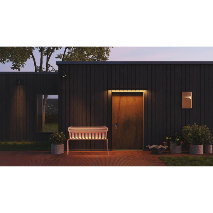 Petite Friture Week-end tuinbank met rugleuning Mint Green