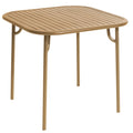 Petite Friture Week-end tuintafel 85x85 Gold
