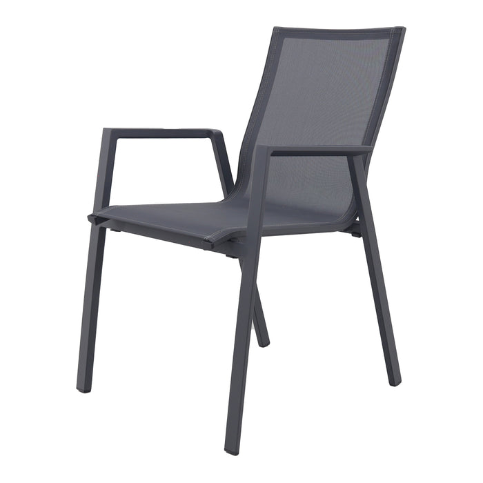 VDG Atmos stapelbare tuinstoel - Antraciet