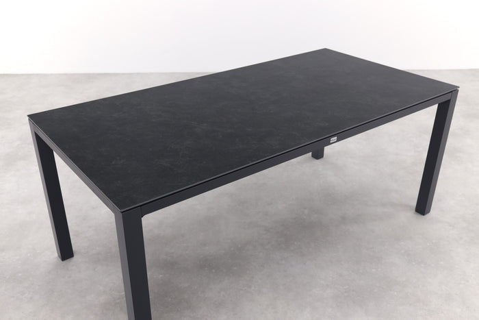 ProLoisirs Chaneo tuintafel - 180x90 cm. - Antraciet