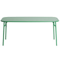 Petite Friture Week-end tuintafel 180x85 met dicht blad Mint Green