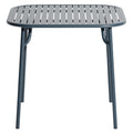 Petite Friture Week-end tuintafel 85x85 Grey Blue