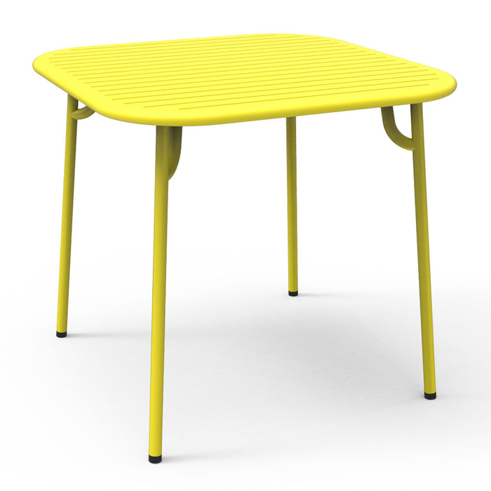 Petite Friture Week-end tuintafel 85x85 Pearl Grey