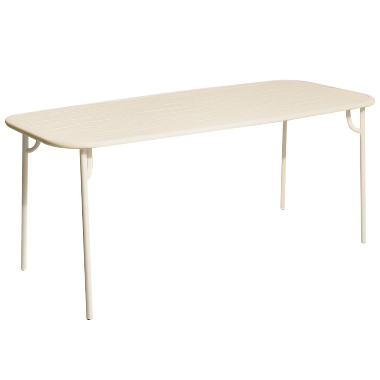 Petite Friture Week-end tuintafel 180x85 Ivory
