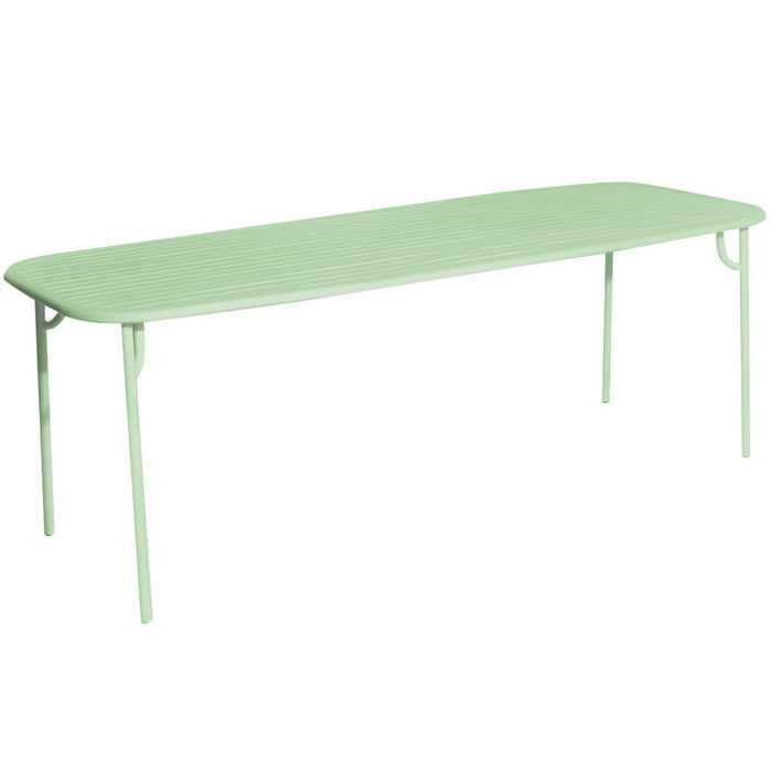 Petite Friture Week-end tuintafel 220x85 Pastel Green