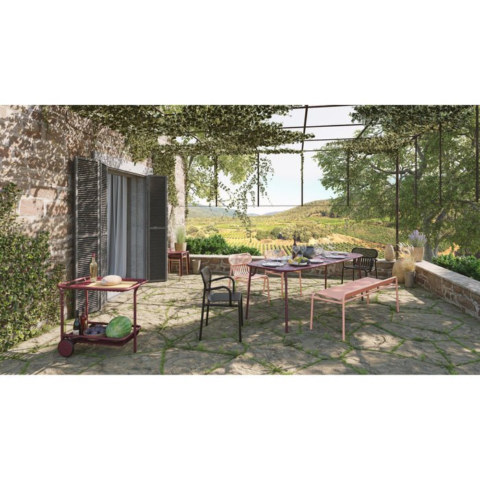 Petite Friture Week-end tuintafel 220x85 Coral